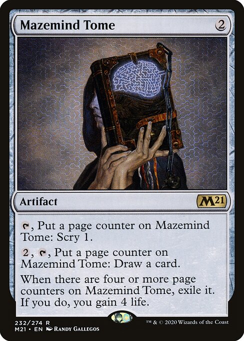 Mazemind Tome – Core 2021 (M21-232) Magic: The Gathering card