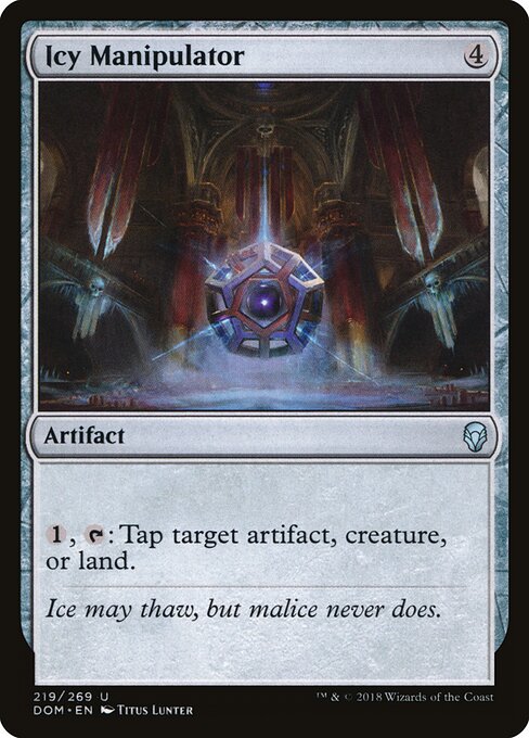 Icy Manipulator – Dominaria (DOM-219) Magic: The Gathering card | LC-REM-20260804-15609026019660-9fd9b205-817e-4ca4-8a29-3c2b6cbf7207