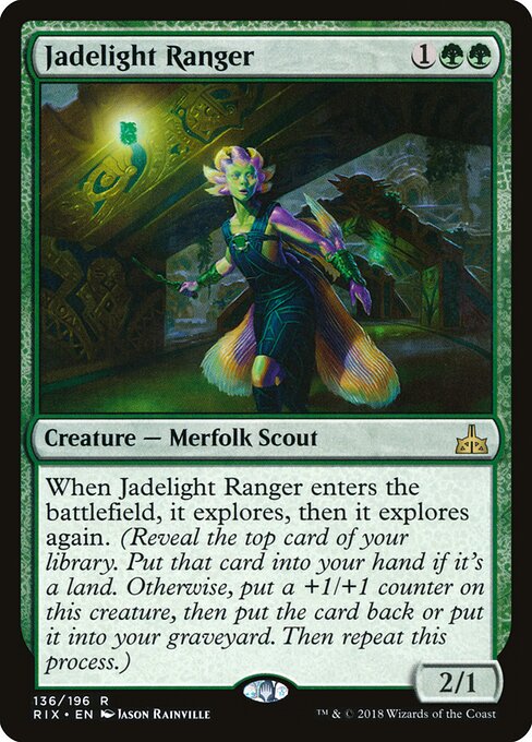 Jadelight Ranger – Rivals of Ixalan (RIX-136) Magic: The Gathering card