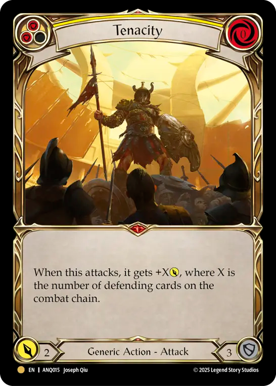 Tenacity (Regular) - Compendium of Rathe - Antiquity Pack (Majestic) [ANQ-015]