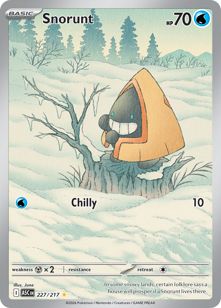 Snorunt - Ascended Heroes (Illustration Rare) [ASC-227] Imagen principal del producto
