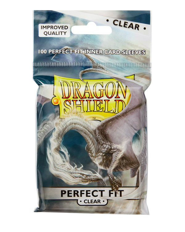 Dragon Shield Perfect Fit Sleeves Clear toploading – verpakking 100 stuks