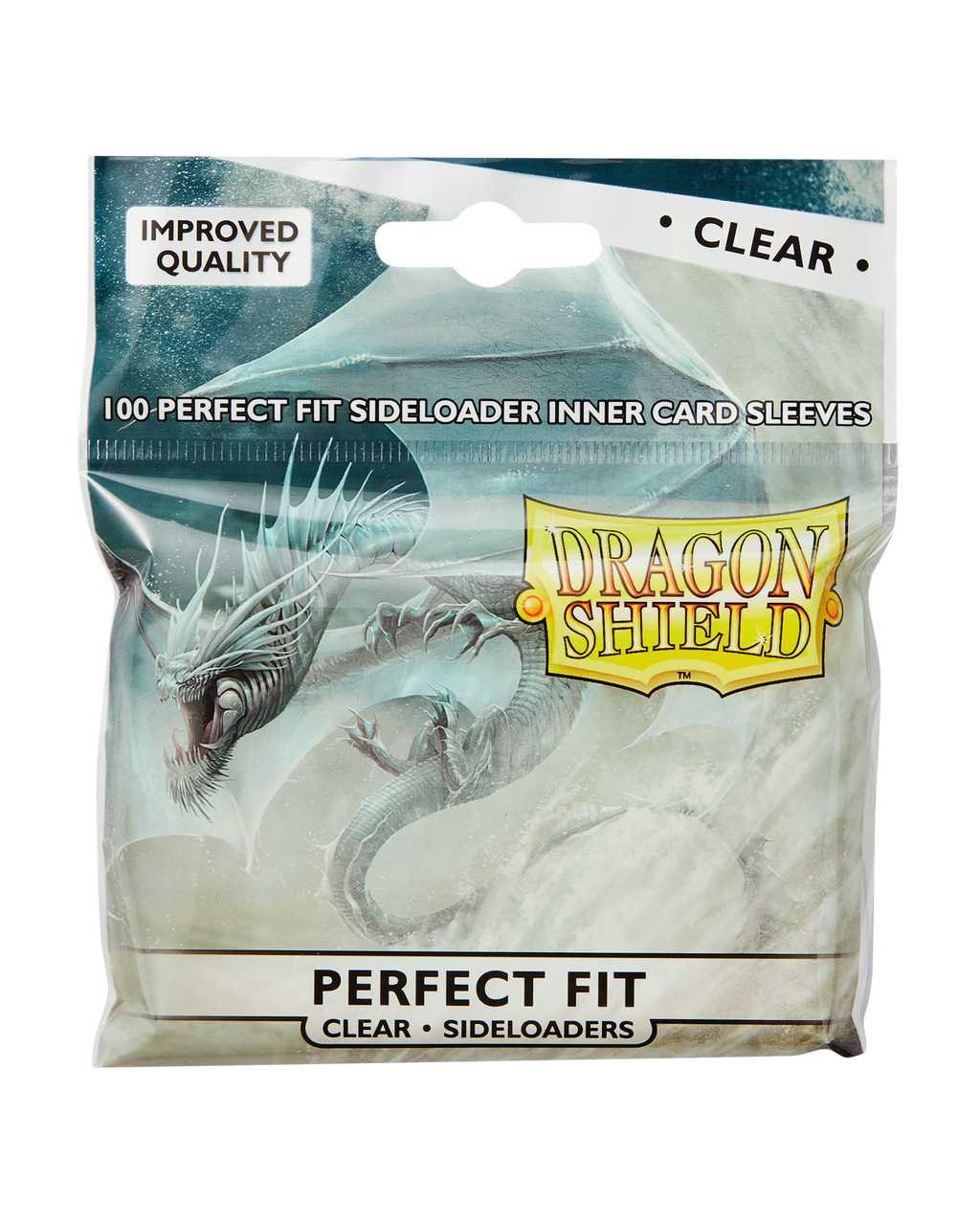 Dragon Shield Perfect Fit Sideloading Sleeves Clear – verpakking 100 stuks