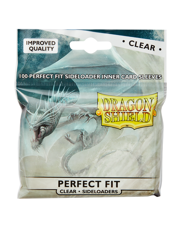 Dragon Shield Perfect Fit Sideloading Sleeves Clear – verpakking 100 stuks