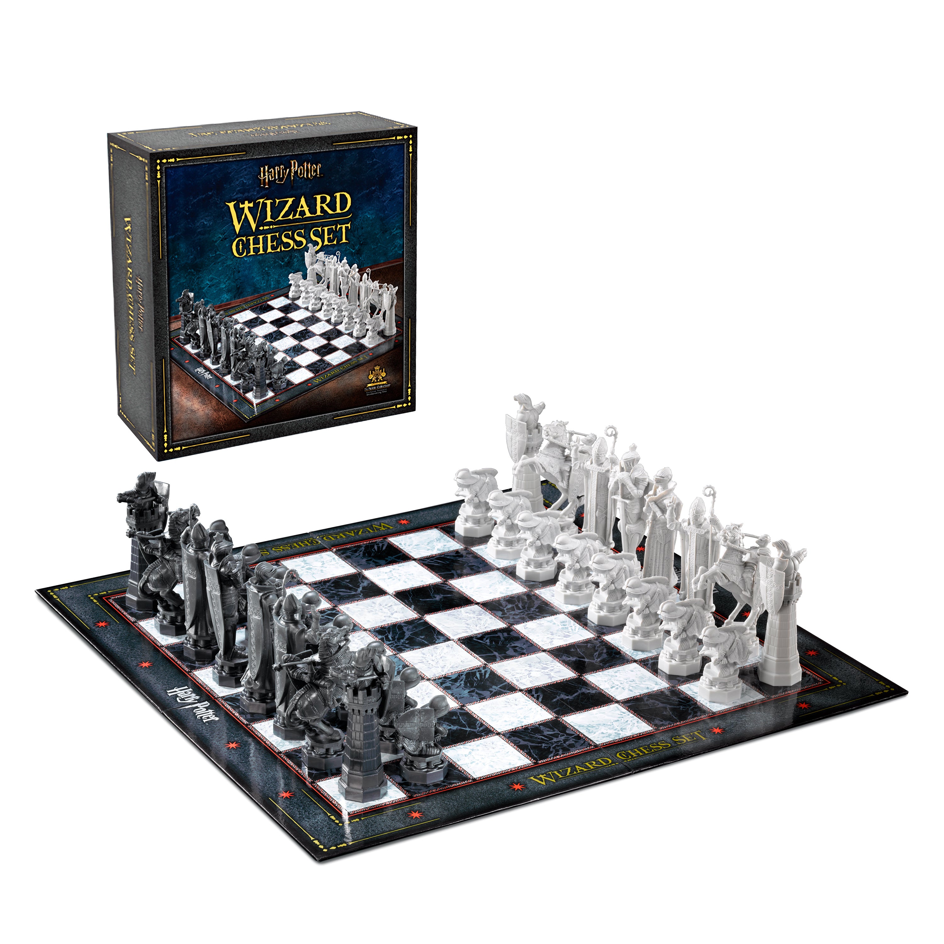 Harry Potter Wizard's Chess set with box and assembled board Hauptbild