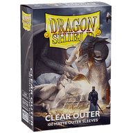 Dragon Shield Box Sleeves Matte Clear Outer (100x) | Lichcards