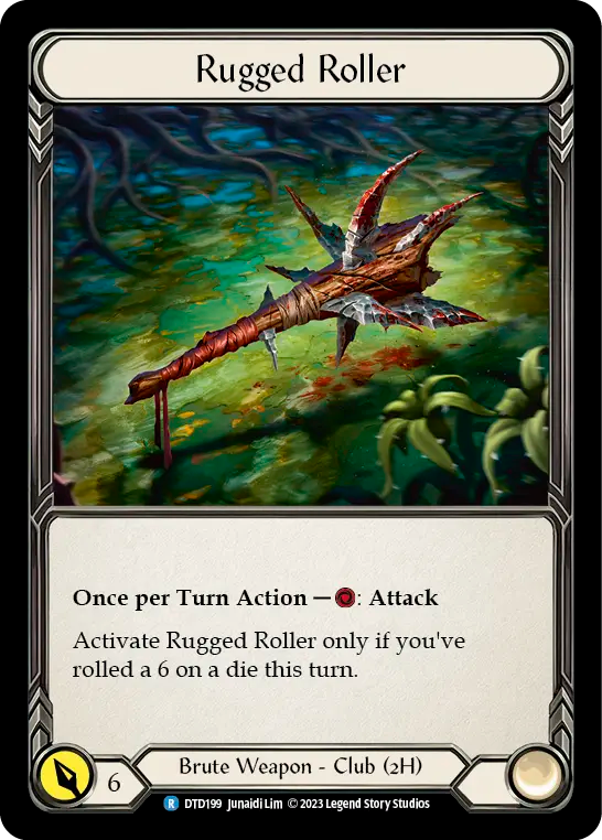 Rugged Roller — Dusk till Dawn (DTD-199) Flesh and Blood card Imagen principal del producto