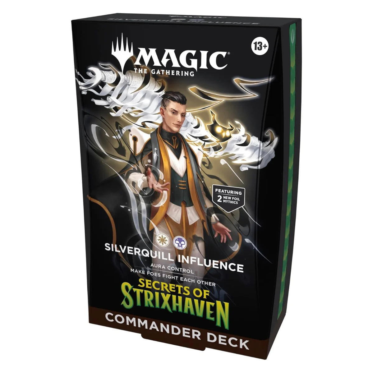 Commander: Secrets of Strixhaven: "Silverquill Influence" Commander Deck Imagen principal del producto