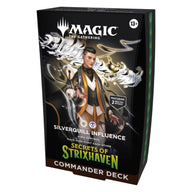 Magic Secrets of Strixhaven Commander Deck Silverquill Influence, gesloten doos