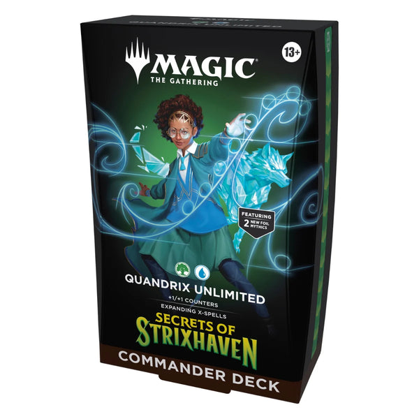 Magic Secrets of Strixhaven Commander Deck Quandrix Unlimited, gesloten doos