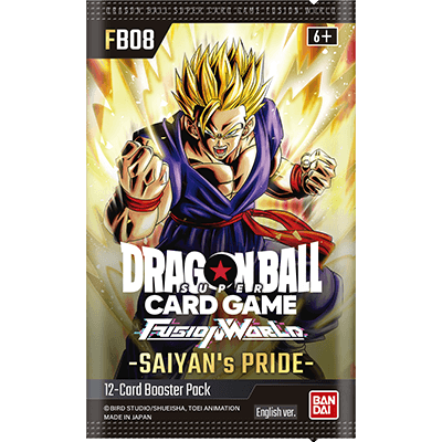 Dragon Ball Super Fusion World Saiyan's Pride boosterpakje FB-08, gesloten pakje Image principale du produit