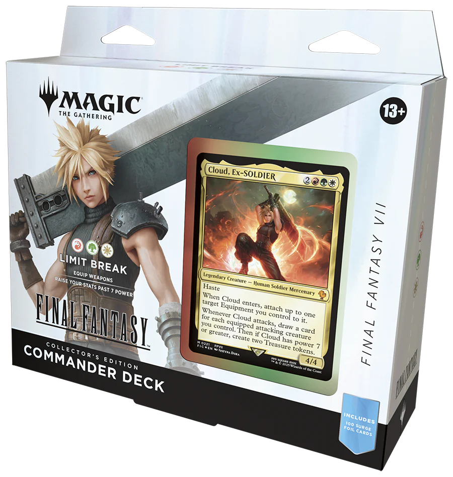 Magic Final Fantasy Commander Deck Limit Break Collector's Edition, gesloten doos