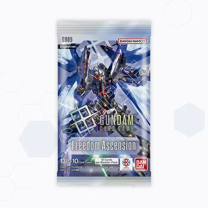 Gundam Card Game Freedom Ascension GD05 boosterpack