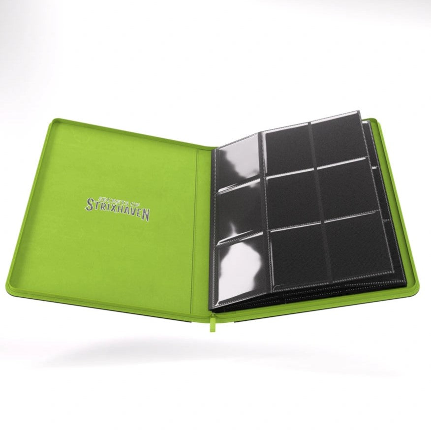 Secrets of Strixhaven: Zip-Up 9-Pocket Binder (Black/Green)