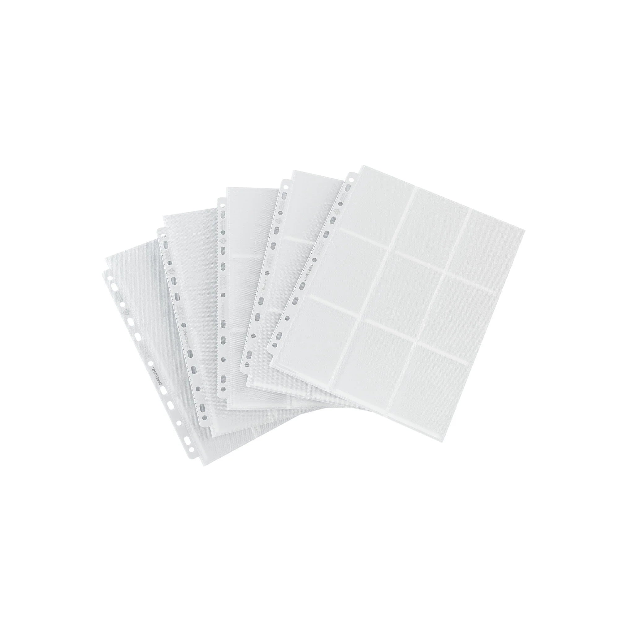 Gamegenic 18-Pocket Side-Loading Pages (White) 50x