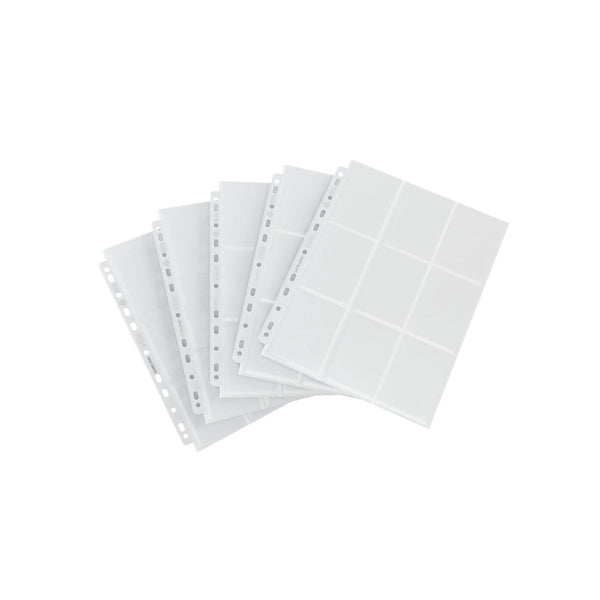 Gamegenic 18-Pocket Side-Loading Pages (White) 50x