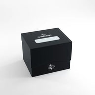 Bovenaanzicht van Gamegenic Side Holder 100+ XL Black met beschrijfbare labelstrook