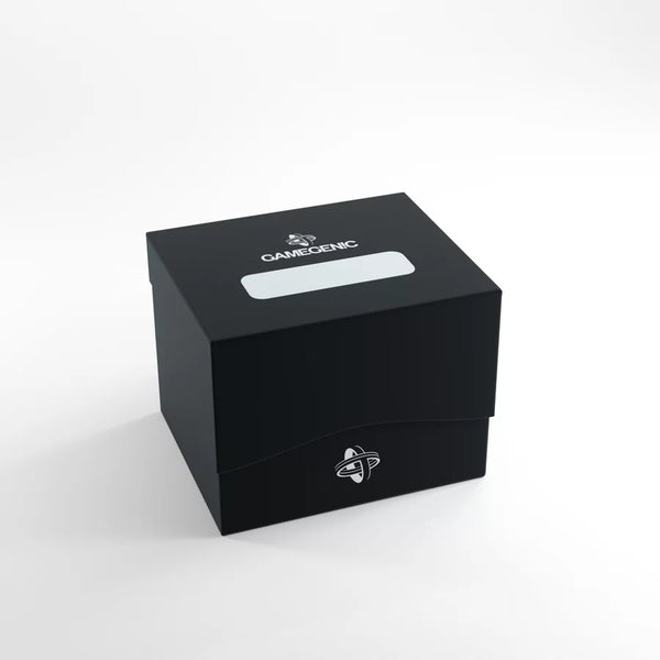 Bovenaanzicht van Gamegenic Side Holder 100+ XL Black met beschrijfbare labelstrook