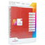 Gamegenic 18-Pocket Side-Loading Pages in rood, verpakking van 10 - 4251715403334
