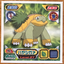Grotle #761 Pokemon Amada Sticker Japanese 2009