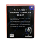 LichGuard Premium Toploader Binder – 9-Pocket Pink