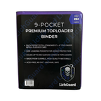 LichGuard Premium Toploader Binder – 9-Pocket Purple