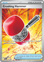 Pokémon-kaart Crushing Hammer 105/84 Ultra Rare uit de set Pitch Black