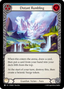 Distant Rumbling (Blue) — Compendium Of Rathe (PEN-025) Flesh and Blood card