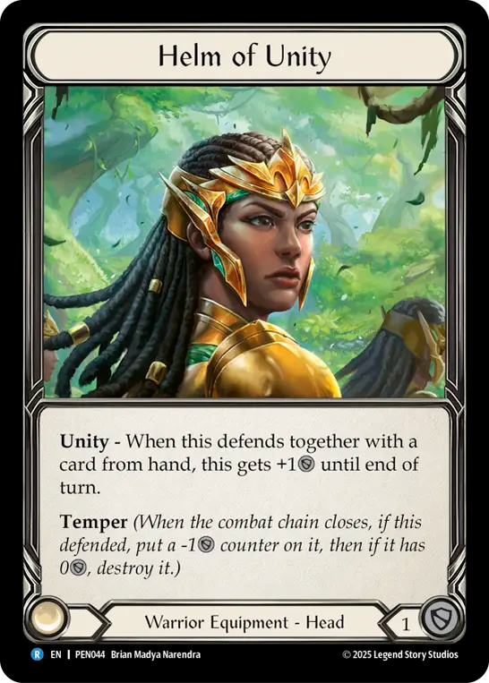 Helm of Unity — Compendium Of Rathe (PEN-044) Flesh and Blood card
