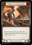 Display of Craftsmanship (Yellow) — Compendium Of Rathe (PEN-052) Flesh and Blood card