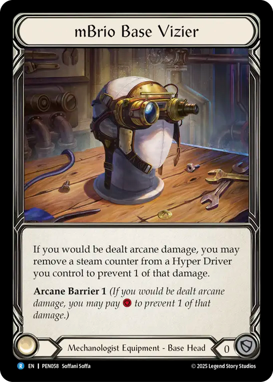 mBrio Base Vizier — Compendium Of Rathe (PEN-058) Flesh and Blood card