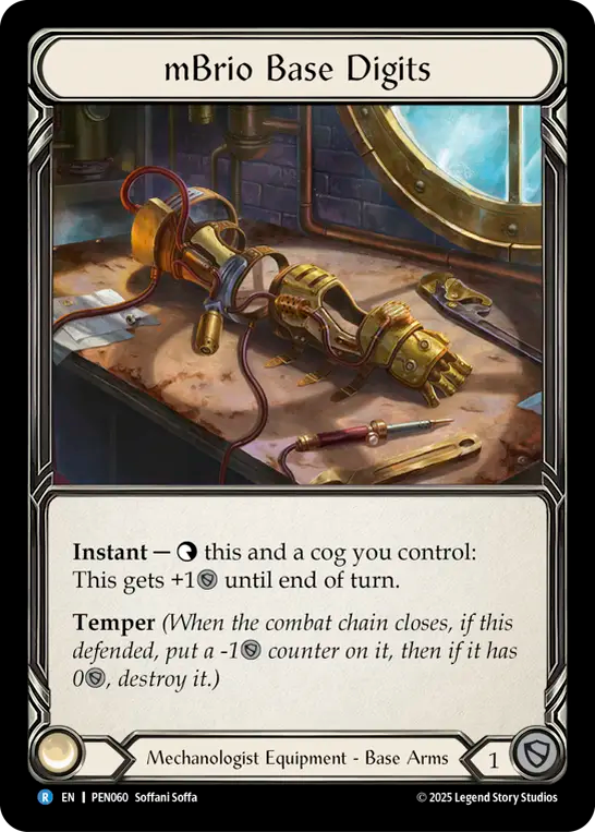 mBrio Base Digits — Compendium Of Rathe (PEN-060) Flesh and Blood card