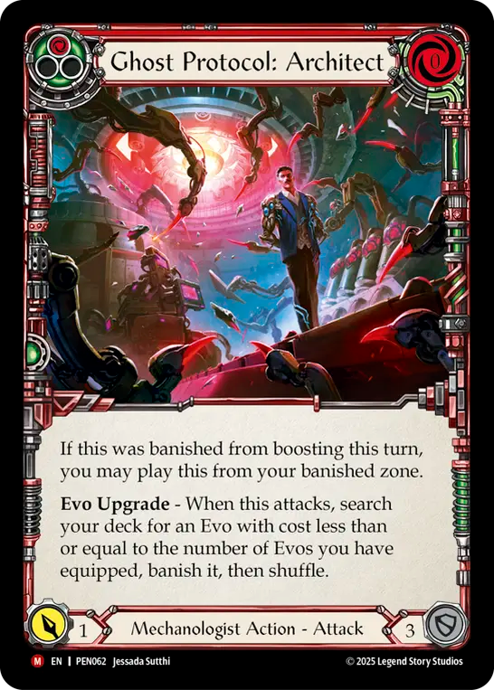 Ghost Protocol: Architect — Compendium Of Rathe (PEN-062) Flesh and Blood card