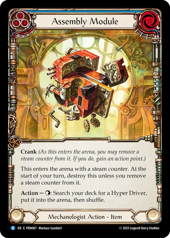 Assembly Module — Compendium Of Rathe (PEN-067) Flesh and Blood card Image principale du produit