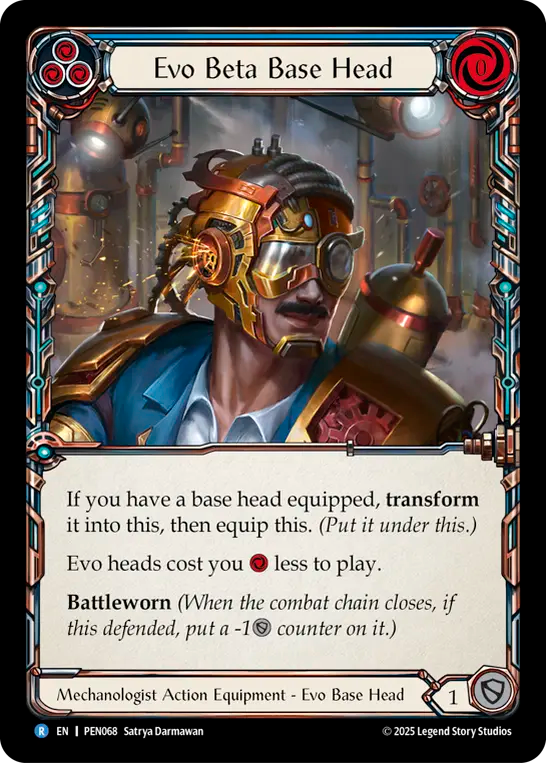 Evo Beta Base Head — Compendium Of Rathe (PEN-068) Flesh and Blood card