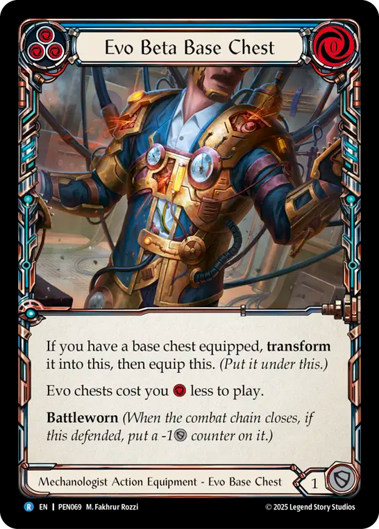 Evo Beta Base Chest — Compendium Of Rathe (PEN-069) Flesh and Blood card Image principale du produit