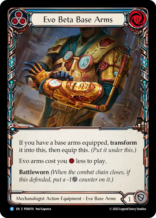Evo Beta Base Arms — Compendium Of Rathe (PEN-070) Flesh and Blood card Image principale du produit
