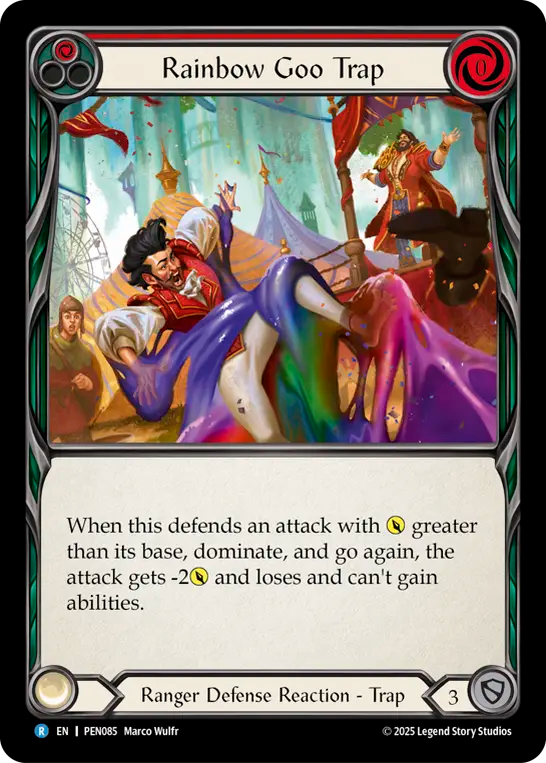 Rainbow Goo Trap — Compendium Of Rathe (PEN-085) Flesh and Blood card