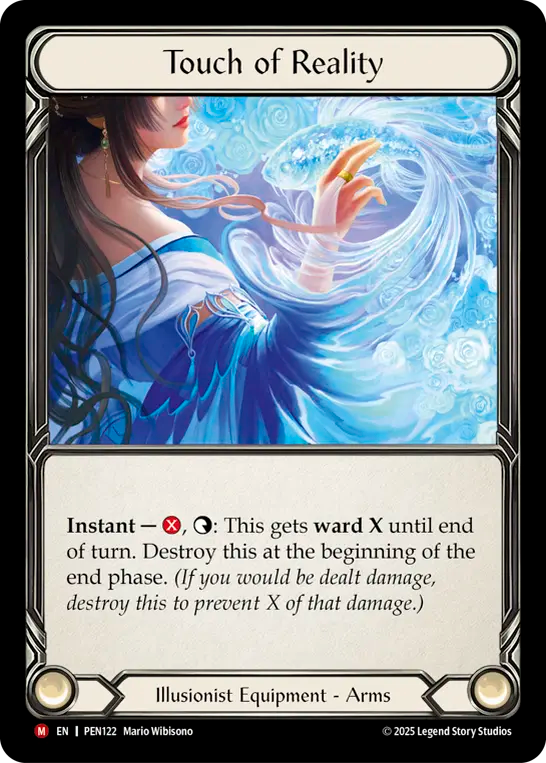 Touch of Reality — Compendium Of Rathe (PEN-122) Flesh and Blood card
