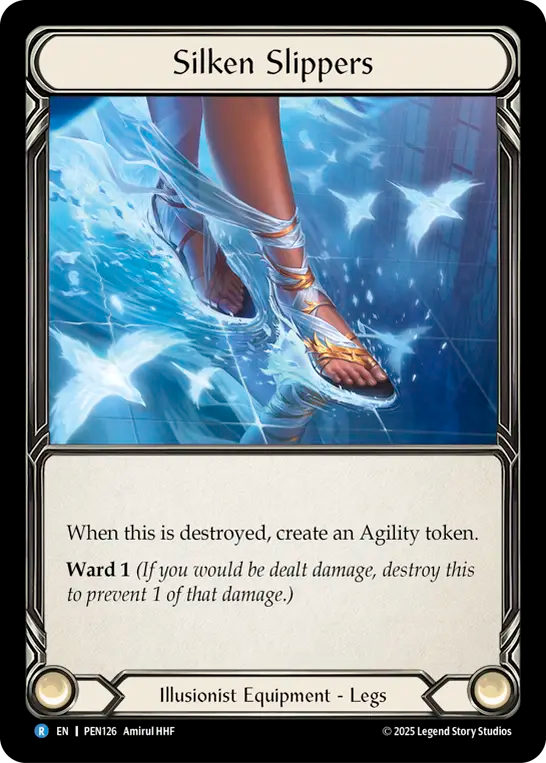 Silken Slippers — Compendium Of Rathe (PEN-126) Flesh and Blood card Image principale du produit