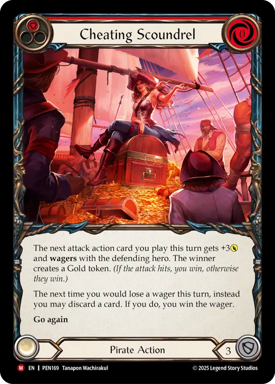Cheating Scoundrel — Compendium Of Rathe (PEN-169) Flesh and Blood card Image principale du produit