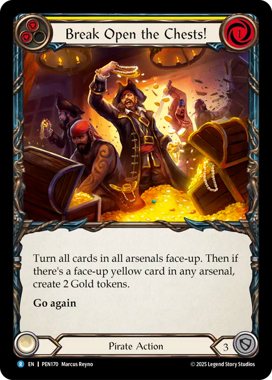 Break Open the Chests! — Compendium Of Rathe (PEN-170) Flesh and Blood card Image principale du produit