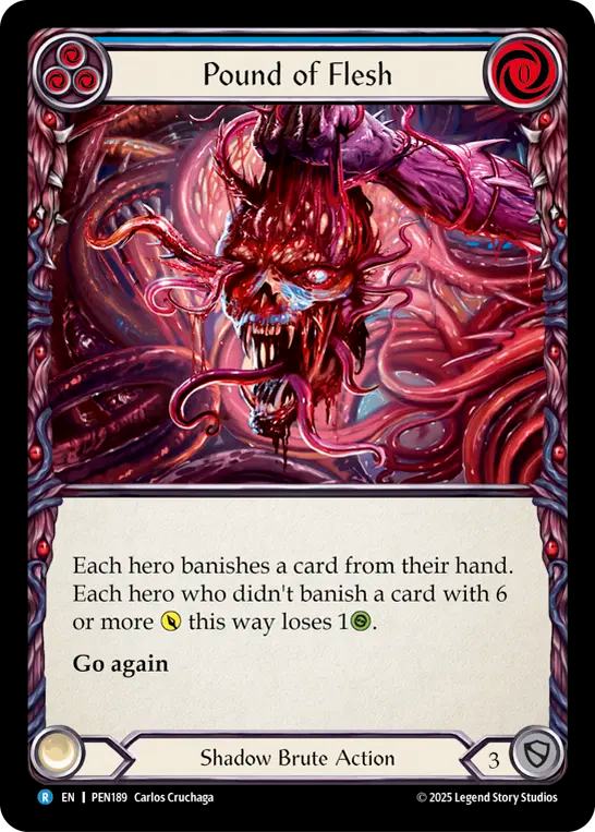Pound of Flesh — Compendium Of Rathe (PEN-189) Flesh and Blood card Image principale du produit