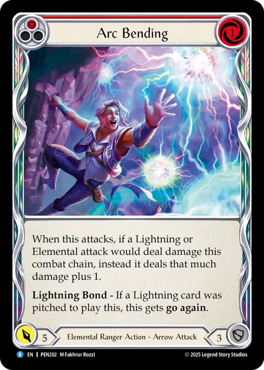 Arc Bending — Compendium Of Rathe (PEN-202) Flesh and Blood card Image principale du produit