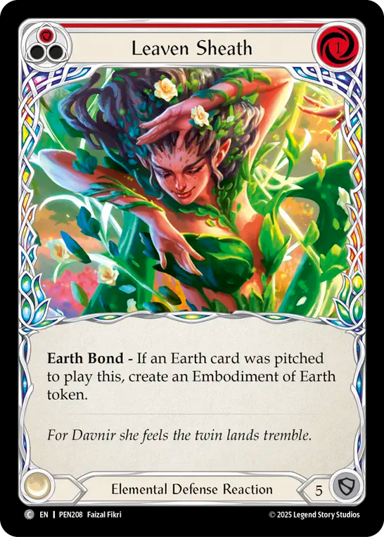 Leaven Sheath — Compendium Of Rathe (PEN-208) Flesh and Blood card Image principale du produit