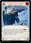 Conquer the Icy Terrain (Red) — Compendium Of Rathe (PEN-231) Flesh and Blood card