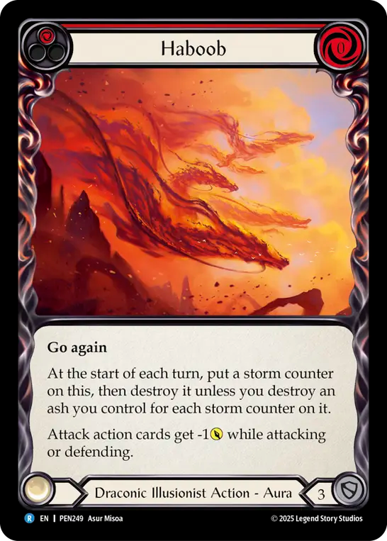 Haboob — Compendium Of Rathe (PEN-249) Flesh and Blood card Image principale du produit