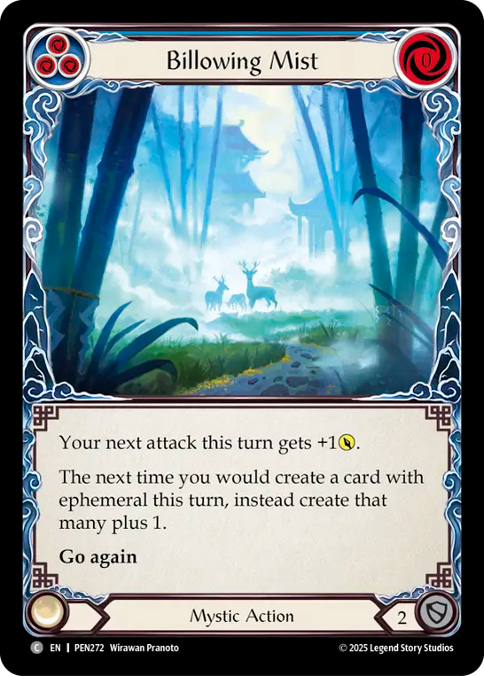 Billowing Mist — Compendium Of Rathe (PEN-272) Flesh and Blood card Image principale du produit