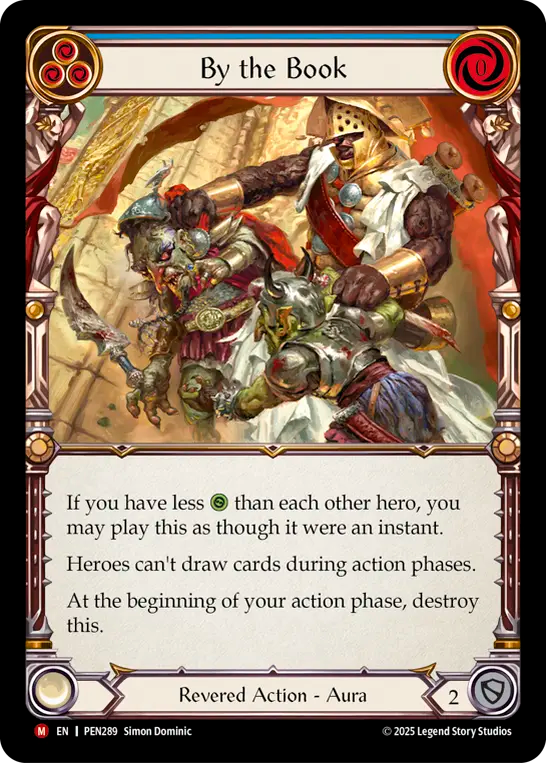 By the Book — Compendium Of Rathe (PEN-289) Flesh and Blood card Image principale du produit