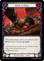 Insult to Injury (Yellow) — Compendium Of Rathe (PEN-304) Flesh and Blood card